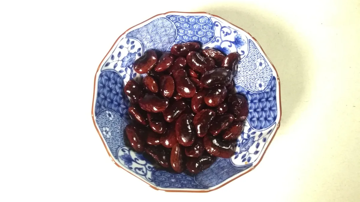 花いんげんの煮豆（はないんげんのにまめ）