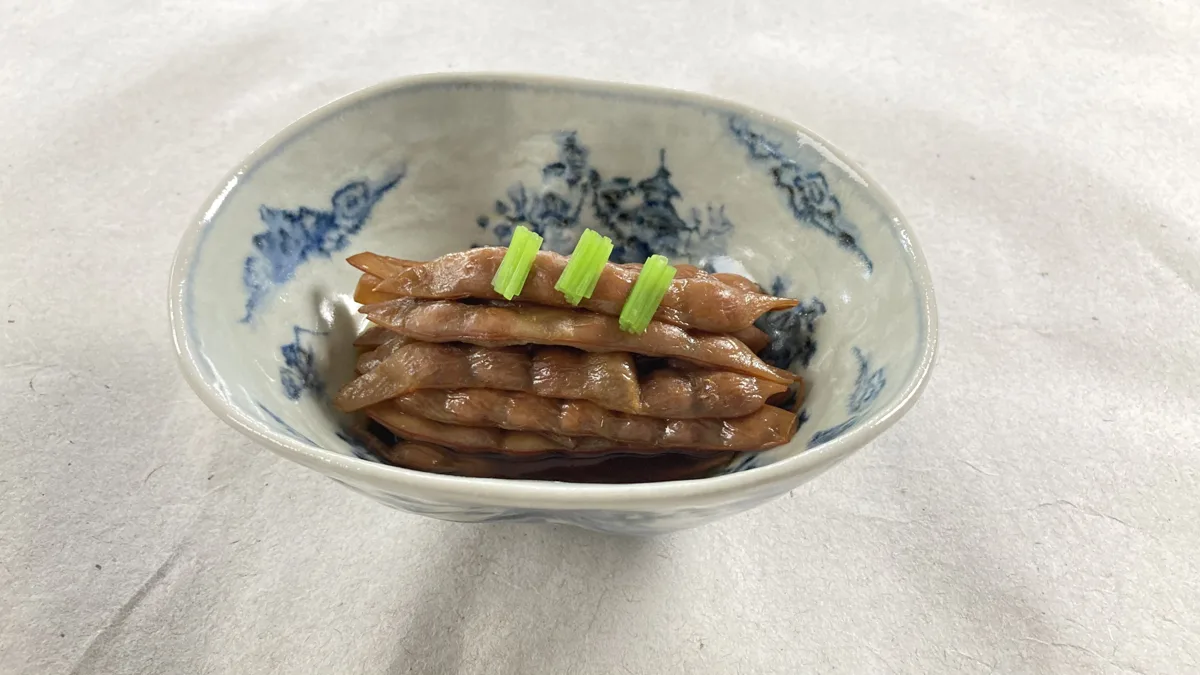 桑の木豆煮（くわのきまめに）