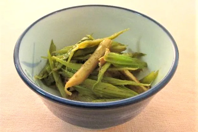 若ごぼうの炒め煮(わかごぼうのいために)