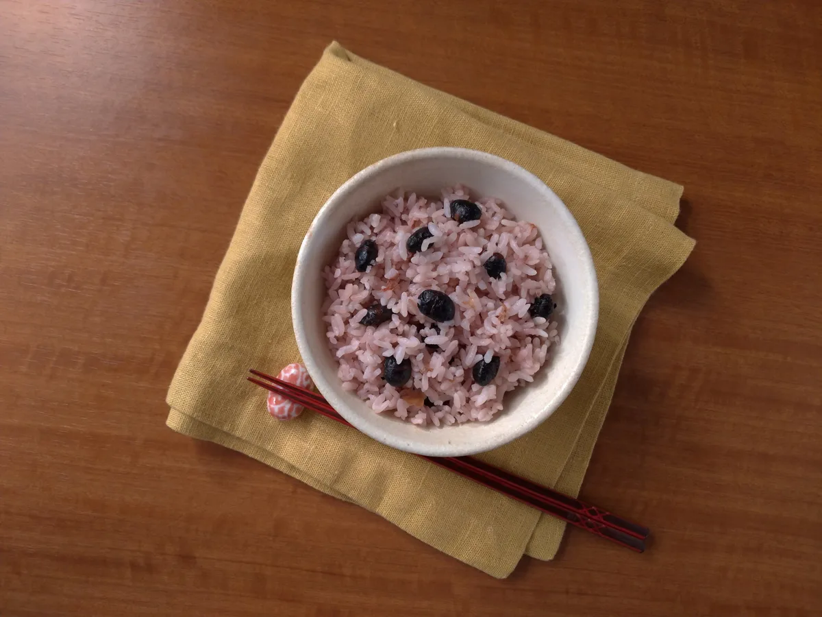 丹波黒豆ごはん（たんばくろまめごはん）