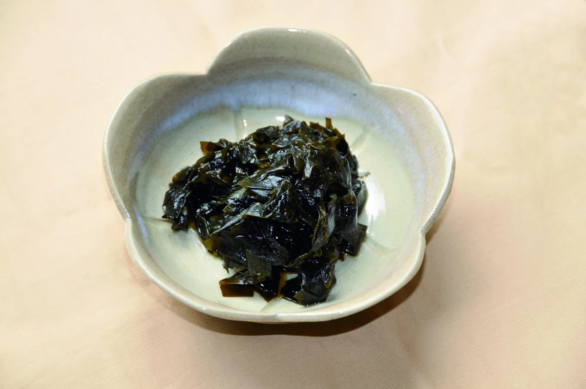 わかめの醤油漬け（わかめのしょうゆづけ）