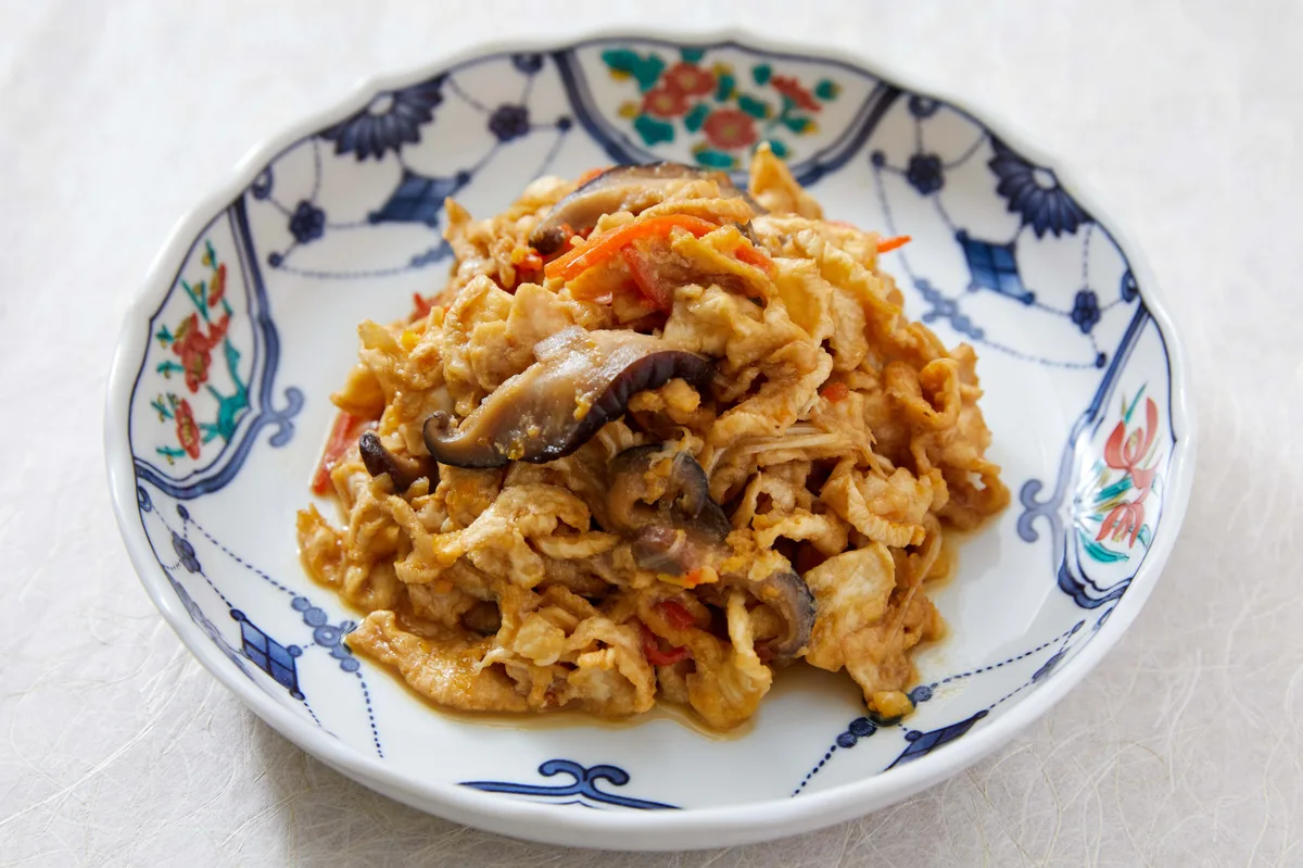 蛇腹大根（房切り大根）の煮物
