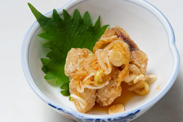 鯉の唐揚げ