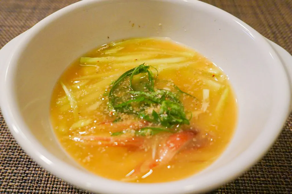 茂倉瓜の冷や汁