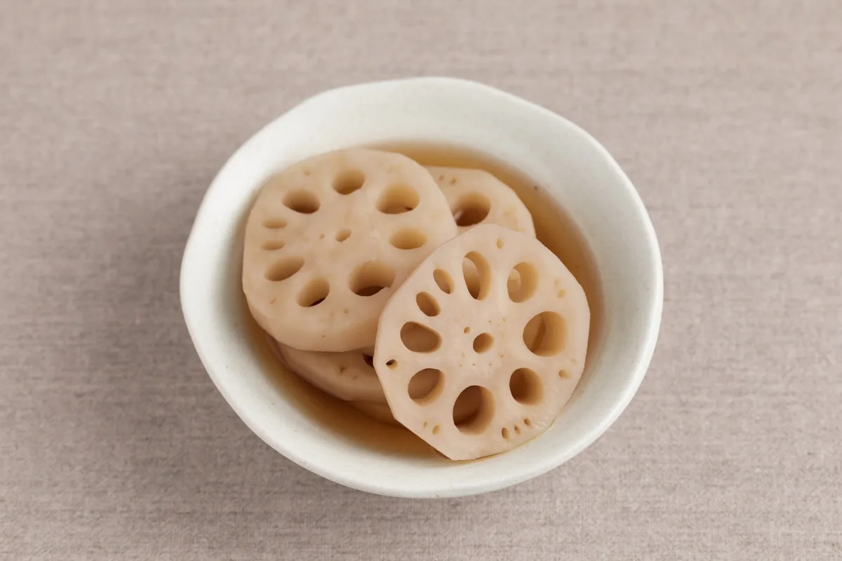 れんこんの煮物（れんこんのにもの）