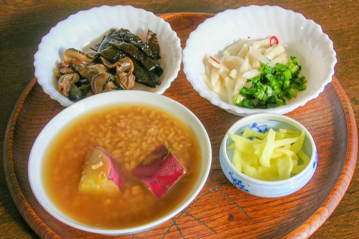 島の茶粥(しまのちゃがゆ)