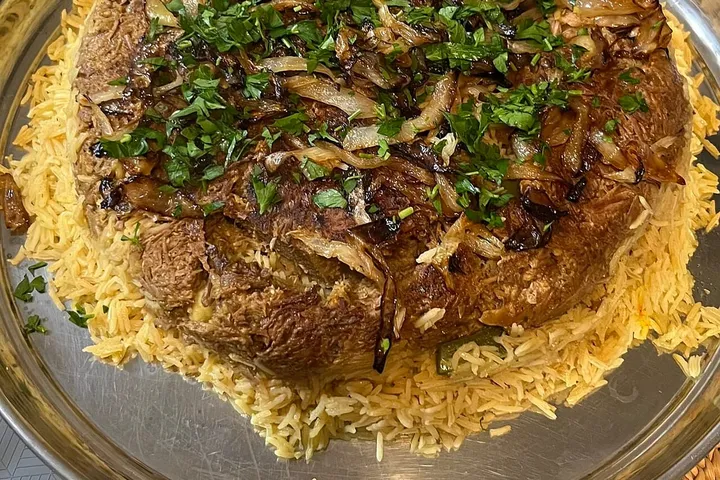 ズルビアン（ラム肉とじゃがいもの炊き込みご飯）